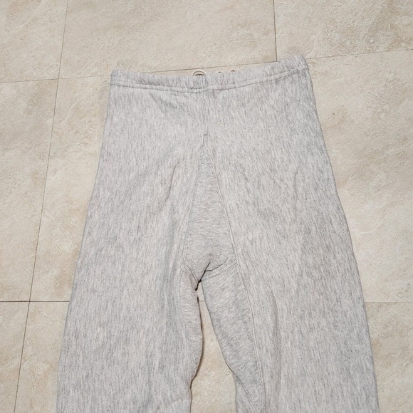 VTG 80s Champion Reverse Weave Warmup Brown University Sweatpants Pants S Small - Picture 13 of 13